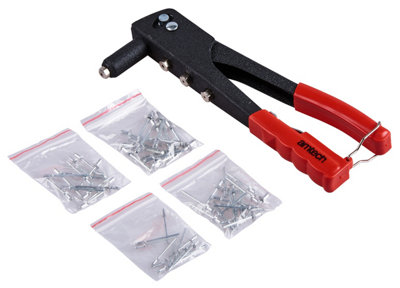 Amtech B3400 Rivet gun with 60 rivets