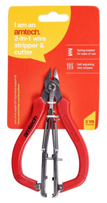 Amtech B4265 2-in-1 Wire stripper and cutter