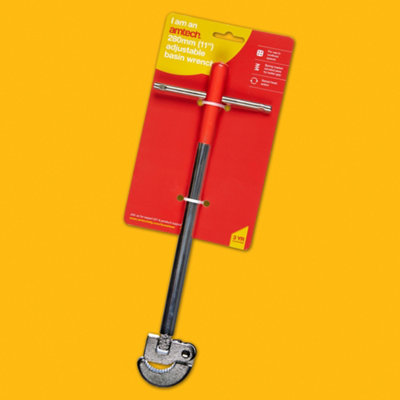 Amtech C2500 280mm (11in) Adjustable basin wrench