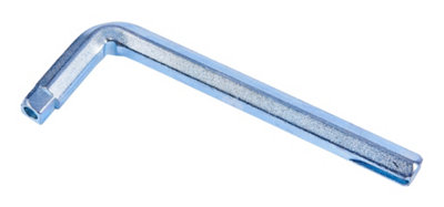 Amtech C3155 Radiator hex key with a 13mm hexagonal end and a 10mm