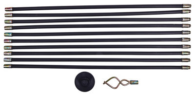 Amtech C3250 12 Piece drain rod set