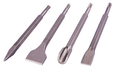 Amtech E0640 4 Piece SDS chisel set