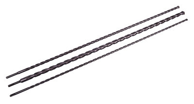 Amtech E0690 3 Piece 100cm (40") SDS drill bit set