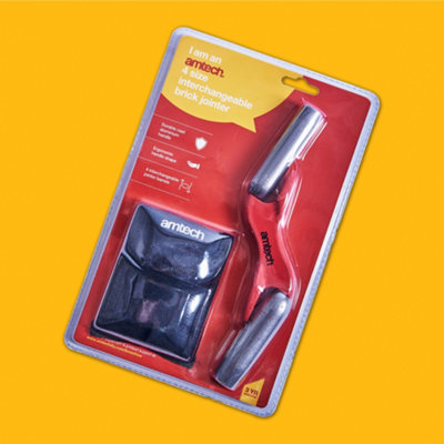 Amtech G1700 4-Size Interchangeable Brick Jointer with Nylon Pouch