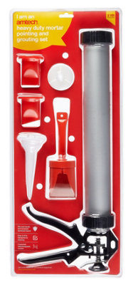Amtech H2175 Mortar pointing and grouting gun set