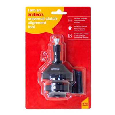 Amtech I8075 Universal Clutch Alignment Tool, 3 Size Expanding Collets ...