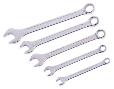 Amtech K0100 5 piece combination spanner set