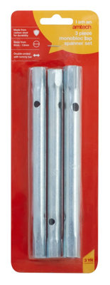 Amtech K1155 Box Spanner Set, Monoblock, Double-Ended, 3 Pieces, Metric, Sizes 8mm - 13mm