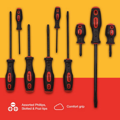 Amtech L0820 9 Piece screwdriver set