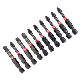 Amtech L2395 10 Piece impact screwdriver bit set