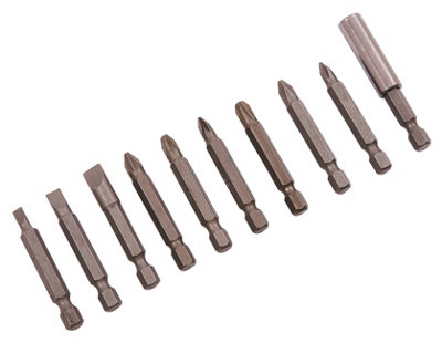 Amtech L2500 10 Piece power bit set