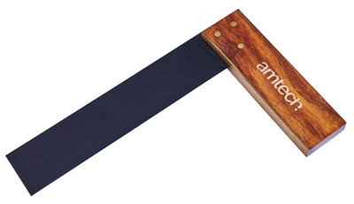 Amtech P3388 230mm (9") Wooden tri square