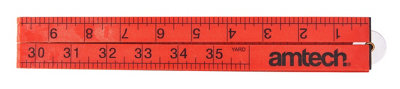 Amtech P5185 100cm Folding plastic rule