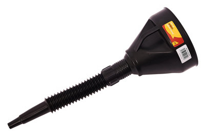 Amtech Plastic Funnel & Flexi Hose in 2 Parts