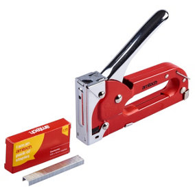 Amtech Red Staple Gun, supplied with 500 6mm staples