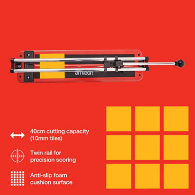 Amtech S4425 40cm (16") Tile cutter - 3