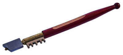 Amtech S4470 diamond tipped glass cutter designed for cutting standard horticultural or household float glass