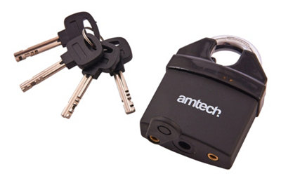 Amtech T1685 65mm PVC insulated padlock