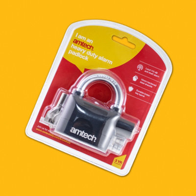 Amtech T2310 Heavy duty alarm padlock