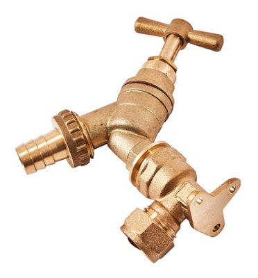 Amtech U2010 Brass Tap and Hose Adapter