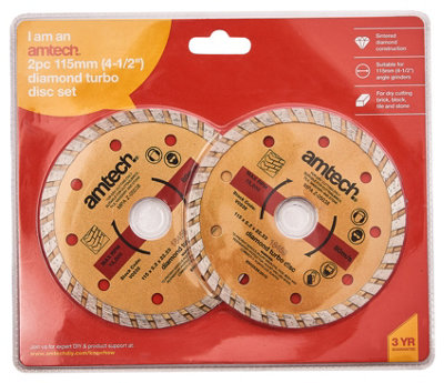 Amtech V0235 2 Piece 115mm (4.5