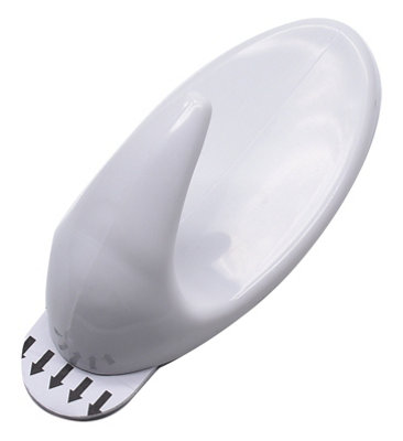 Amtech W8300 Large oval removable self-adhesive hook (5.5cm x 11cm)