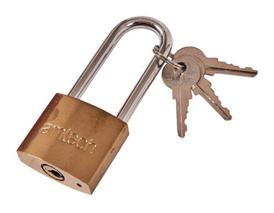 Amtech XXSEL45 38mm Long shackle padlock