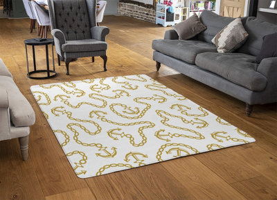 Anchor & Chains Special Soft Home Rug