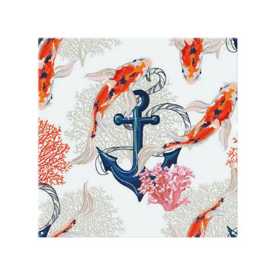 Anchor & Fish Splash Back designer style