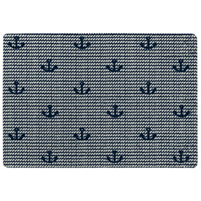 Anchors On Rope Pattern Special Soft Home Rug