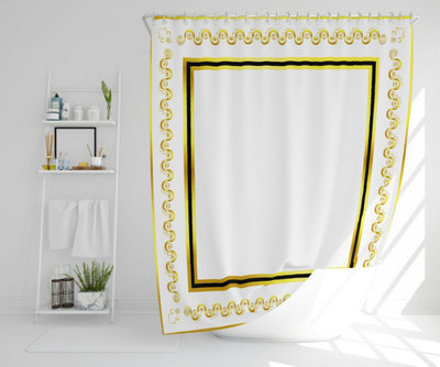 Ancient Egyptian Gold Border (Shower Curtain) / Default Title