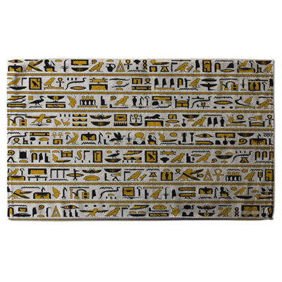 Ancient Egyptian Hieroglyphs (Bath Towel) / Default Title Price Comparisons | Compare The Build