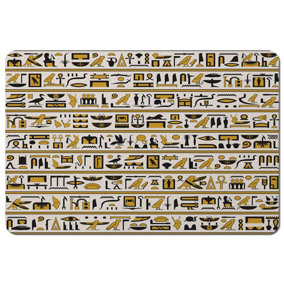 Ancient Egyptian Hieroglyphs (Placemat) / Default Title