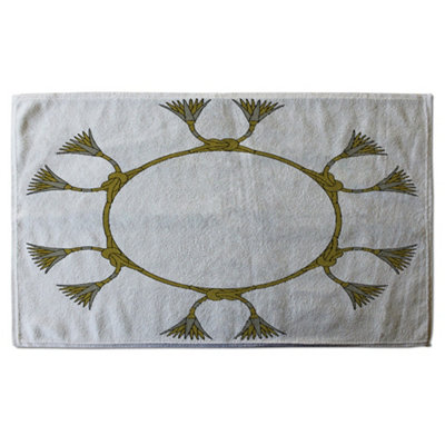 Ancient Egyptian Lotus Motifs (Bath Towel) / Default Title Price Comparisons | Compare The Build