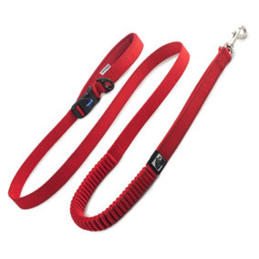 Ancol Extreme Shock Absorb Running Lead 180cm Red