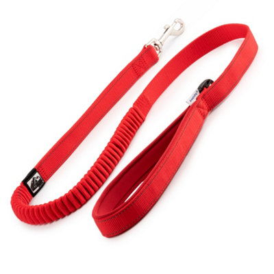 Ancol Extreme Shock Absorbing Padded Handle Reflective Red Lead Pet Leash Training Accessory 120cm Price Comparisons | Compare The Build