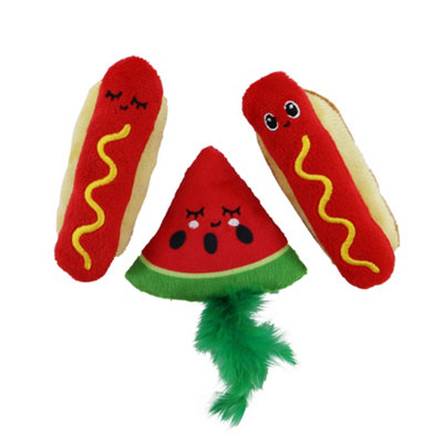 Ancol Food Batters Cat Toy with Catnip Fun Interactive Indoor Kitty Playing Batting Price Comparisons | Compare The Build