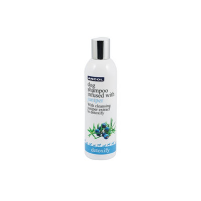 Ancol Luxury Natural SLS & Paraben Free Gentle Moisturising Juniper Dog Shampoo, 250ml