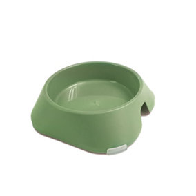 Ancol Made From Green Pet Bowl Dishwasher Safe Non Slip Base Dog Puppy Feeding Dish 200ml