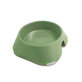 Ancol Made From Green Pet Bowl Dishwasher Safe Non Slip Base Dog Puppy Feeding Dish 400ml