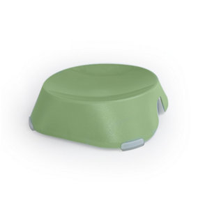 Ancol Made From Green Shallow Pet Bowl Dishwasher Safe Non Slip Base Dog Puppy Feeding Dish