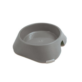 Ancol Made From Grey Pet Bowl Dishwasher Safe Non Slip Base Dog Puppy Feeding Dish 200ml