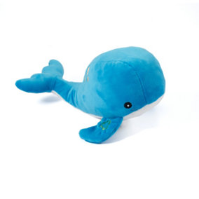 Ancol Made From Oshi The Whale Dog Toy Fun Interactive Squeaky Cuddly Pet Puppy Play Plush