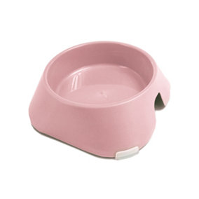 Ancol Made From Pink Pet Bowl Dishwasher Safe Non Slip Base Dog Puppy Feeding Dish 400ml
