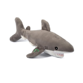 Ancol Made From Shark Dog Toy Fun Interactive Squeaky Cuddly Pet Puppy Play Plush