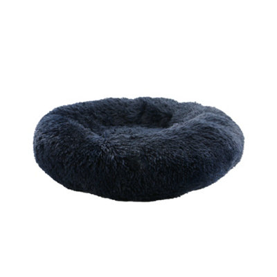 Ancol Navy Super Plush Donut Dog Bed Soft Machine Washable Warm Non Slip Fluffy Pet Puppy Cushion 70cm Price Comparisons | Compare The Build