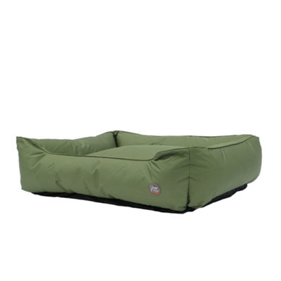 Ancol Oxford Green Large Square Pet Bed Water Resistant Soft Outdoor Sturdy Non Slip Dog Puppy Cushion 78x90cm Price Comparisons | Compare The Build