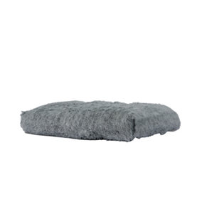 Ancol Slate Grey Super Plush Pet Mattress Soft Comfortable Machine Washable Dog Puppy Bed 75x60cm