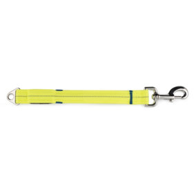 Ancol USB Hi-Vis Walking Yellow Flashing Dog Lead Attachment Puppy Pet Leash Training Accessory