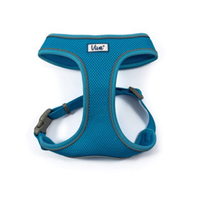 Ancol Viva Mesh Dog Harness, Blue, Medium (fits girth 44-57 cm)